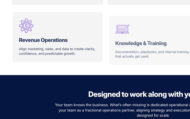 Bevel revenue operations and services
