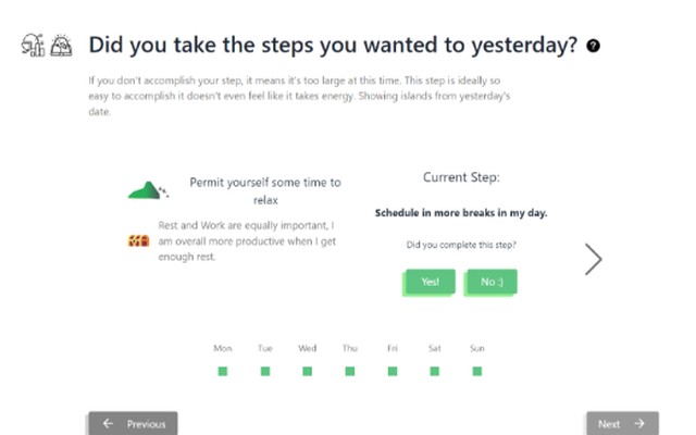Start with Self daily design